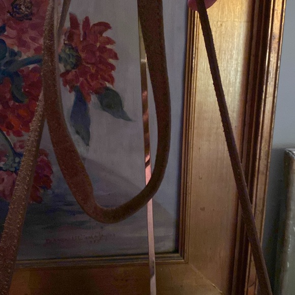 Chico's Frangetta Fringe Suede Boho Crossbody Bag - Picture 8 of 8